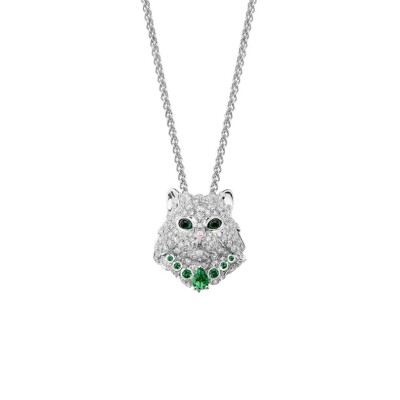 Boucheron Wladimir The Cat White Gold Pendant