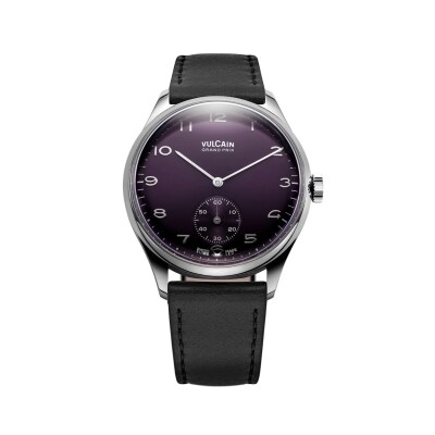 Vulcain Grand Prix Small Seconds Purple Dial