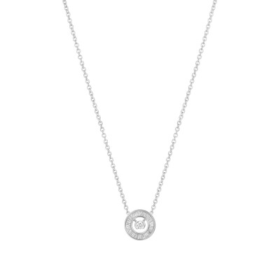 Possession pendant in 18K white gold with diamonds