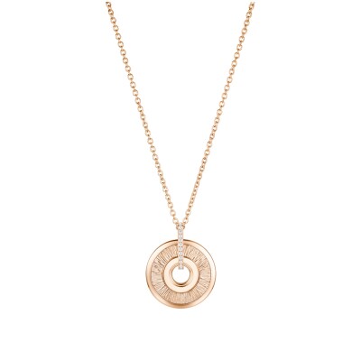 Possession pendant in 18K rose gold with diamonds