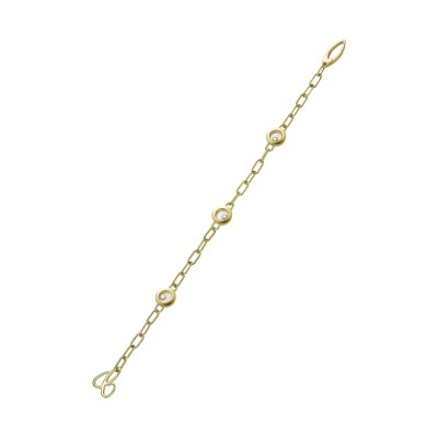 Happy Diamonds Icons bracelet in ethical 18K white gold with diamond