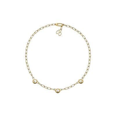Happy Diamonds Icons necklace in ethical 18K yellow gold with diamonds