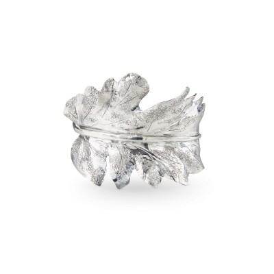 Buccellati Mario Leaf – Sterling Silver Bracelet
