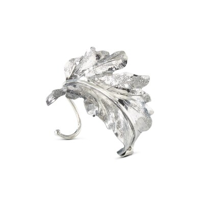 Buccellati Mario Leaf – Sterling Silver Bracelet