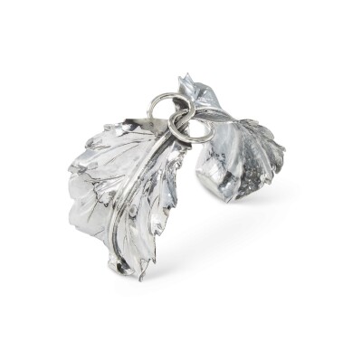 Buccellati Mario Leaf – Sterling Silver Bracelet