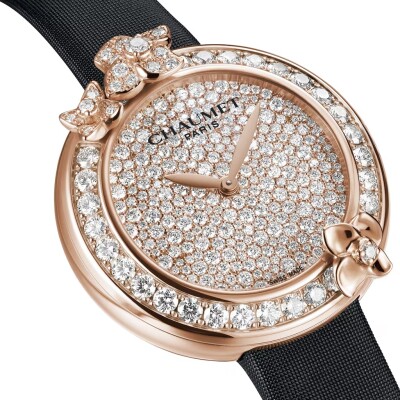 Chaumet Hortensia – Rose Gold Diamond Watch