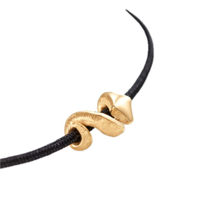Ole Lynggaard Copenhagen – Snakes Chain Bracelet with 18k Yellow Gold Snake Charm