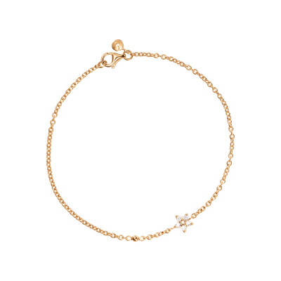 Ole Lynggaard Copenhagen – Shooting Stars Bracelet in 18k Yellow Gold with Diamonds