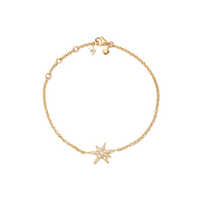 Ole Lynggaard Copenhagen – Funky Stars Bracelet in 18k Yellow Gold with Diamonds