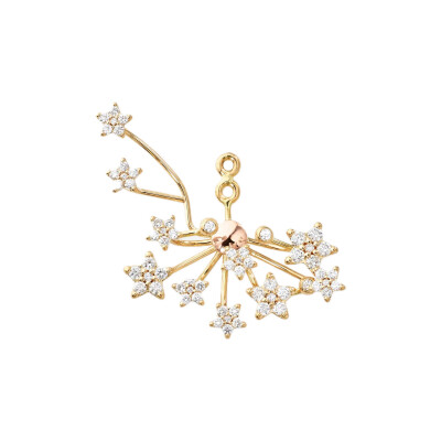 Ole Lynggaard Copenhagen – Shooting Stars Earring Pendant in 18k Yellow Gold with Diamonds