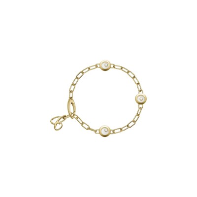 Happy Diamonds Icons bracelet in ethical 18K white gold with diamond