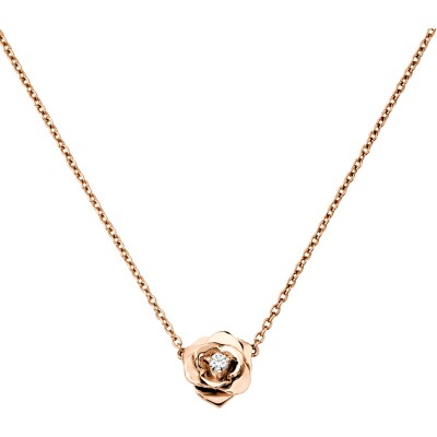 Pendentif Piaget Rose – Or rose 18k & diamants