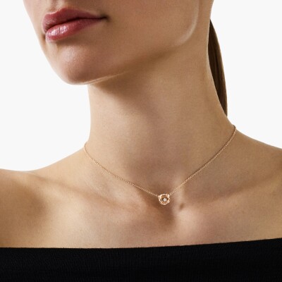 Pendentif Piaget Rose – Or rose 18k & diamants