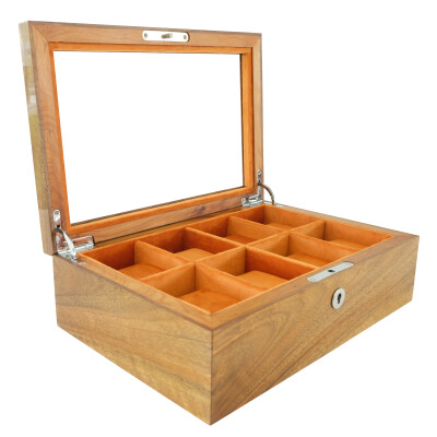 Ecrin My Watch Hotel Paris, 8 montres - Noyer Noir