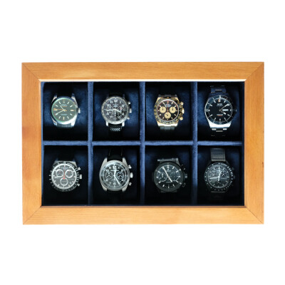 Ecrin My Watch Hotel Barcelone, 8 montres - Thuya Bleu