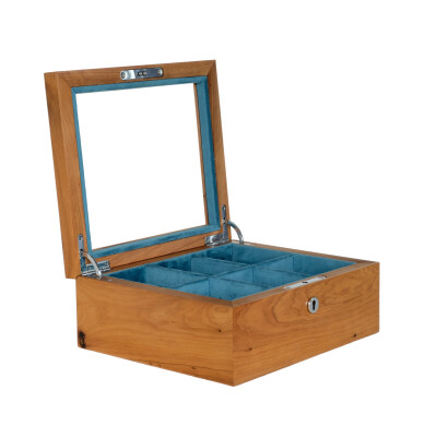 Ecrin My Watch Hotel Barcelone, 6 montres - Thuya Bleu