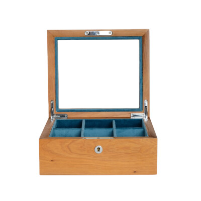 Ecrin My Watch Hotel Barcelone, 6 montres - Thuya Bleu