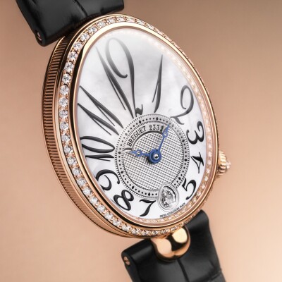Breguet Reine de Naples Automatik Uhr Roségold & Diamanten