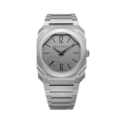 Bvlgari Octo Finissimo Automatic Watch 37 mm Titanium Ultra-Thin