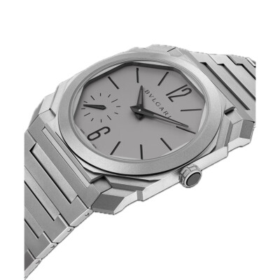 Bvlgari Octo Finissimo Automatic Watch 37 mm Titanium Ultra-Thin