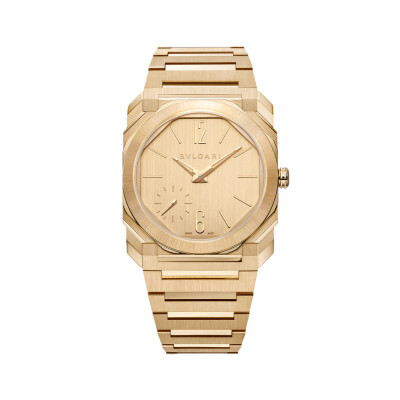 Bvlgari Octo Finissimo Automatic Watch 37 mm Yellow Gold 18K Ultra-Thin