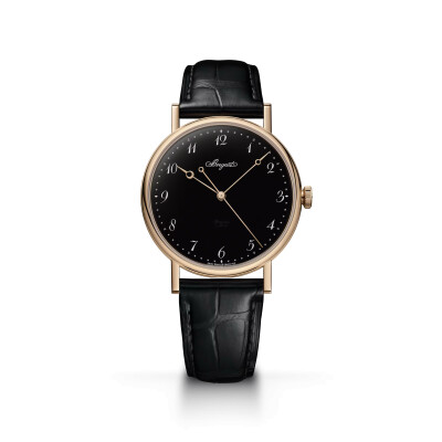 Breguet Classique 5177 Montre Or Rose 38 mm Émail Grand Feu