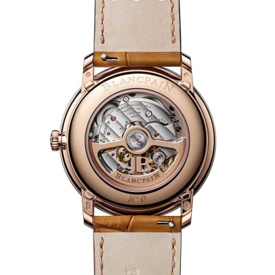 Blancpain Villeret Quantième Phases de Lune Montre Or Rouge 33,2 mm