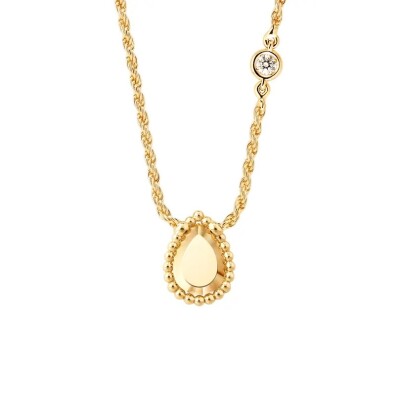 Serpent Bohème XS Motif Pendant in Yellow Gold and Diamonds