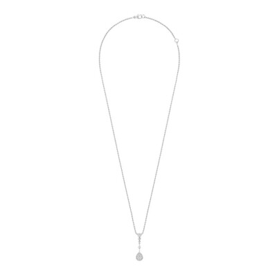 Serpent Bohème 3 Motif Pendant in White Gold and Diamonds