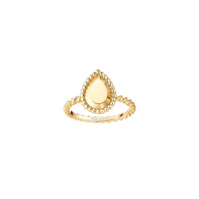 Serpent Bohème S Motif Ring in Yellow Gold