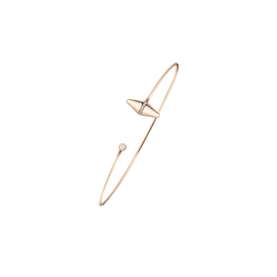 Maison Heavenly Celest Toi & Moi PM Bracelet in Rose Gold and Diamonds