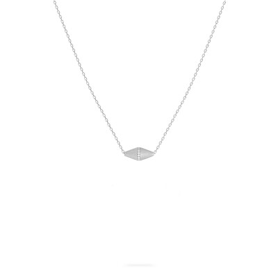 Maison Heavenly Celest PM Pendant in White Gold and Diamonds