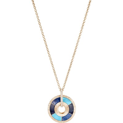 Piaget Possession Pendant in Rose Gold with Fine Stones and Diamond