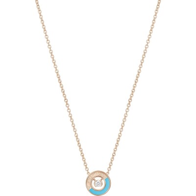 Piaget Possession Pendant in Rose Gold, Turquoise and Diamond