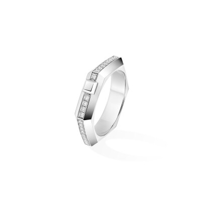 Messika Moderniste Ring in White Gold and Diamonds