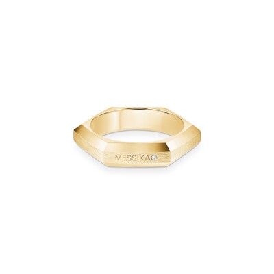 Messika Moderniste Ring in Yellow Gold and Diamonds