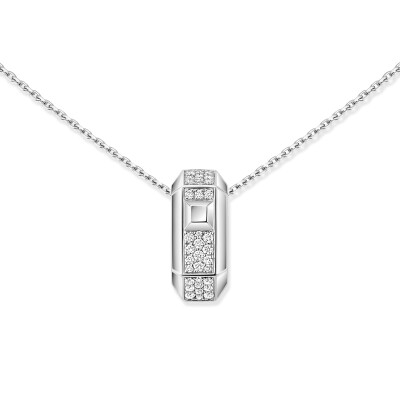 Messika Moderniste Pendant Necklace in White Gold and Diamond