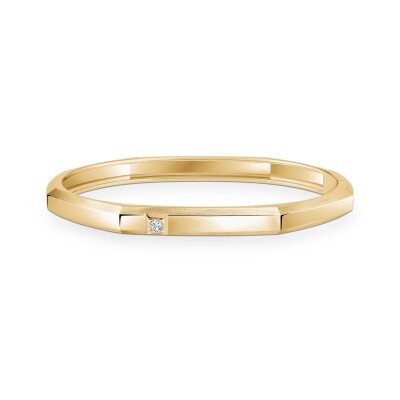 Messika Moderniste Medium Model Bracelet in Yellow Gold and Diamond