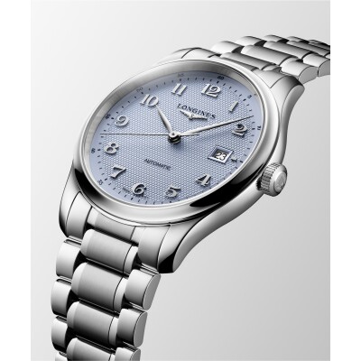 Longines Master Collection 39 mm cadran bleu clair