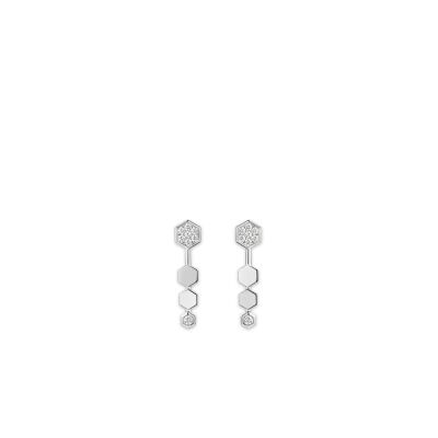 Chaumet Bee de Chaumet Ohrringe aus Weißgold mit Diamanten