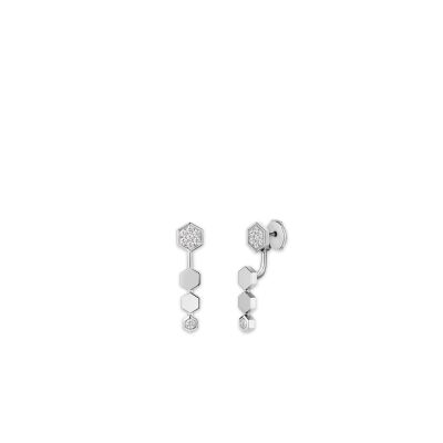 Chaumet Bee de Chaumet Ohrringe aus Weißgold mit Diamanten