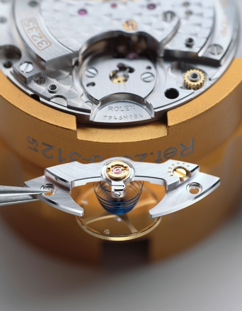 Rolex servicing procedure - Auberi
