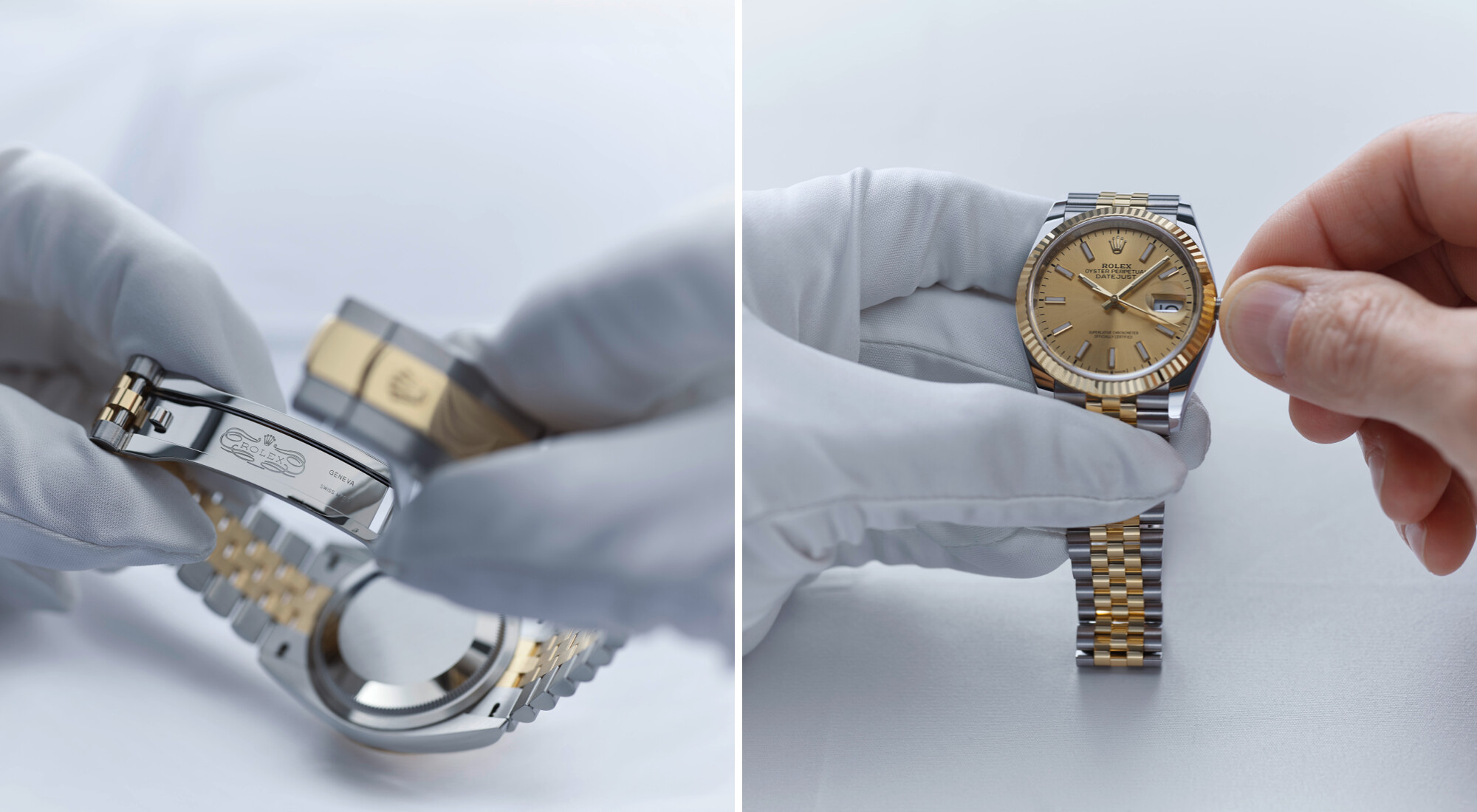 Rolex servicing procedure - Auberi
