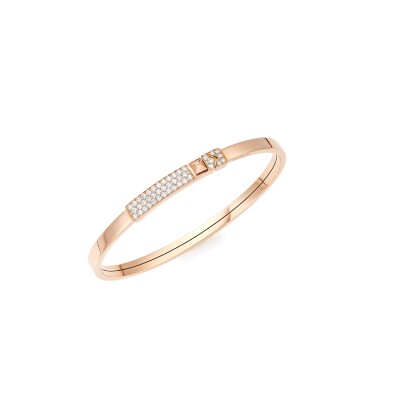 Bracelet Kasbah en or rose et diamants