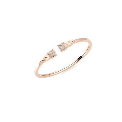 Bracelet Kasbah en or rose et diamants