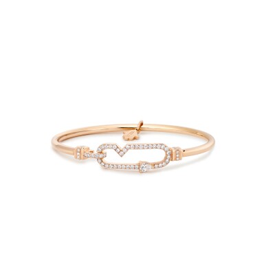Bracelet Tinmel en or rose et diamants
