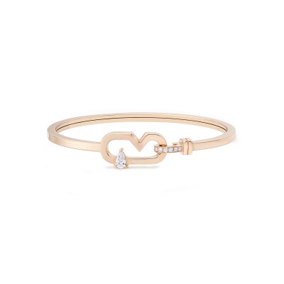 Bracelet Tinmel en or rose et diamants
