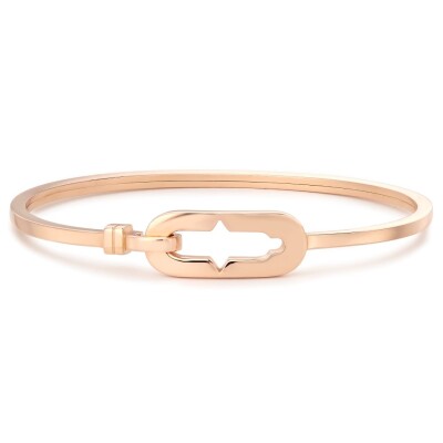 Bracelet Khmissa in love en or rose