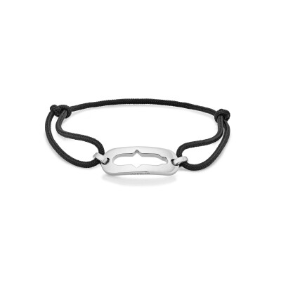 Bracelet Khmissa in Love en or blanc