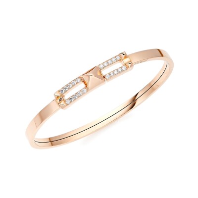 Kasbah Bracelet, pink gold and diamonds